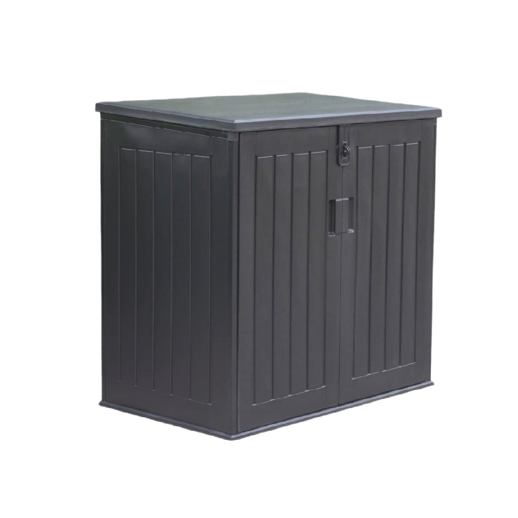 Coffre de rangement extérieur en résine - Protection des objets de jardin - 80 x 55 x 65