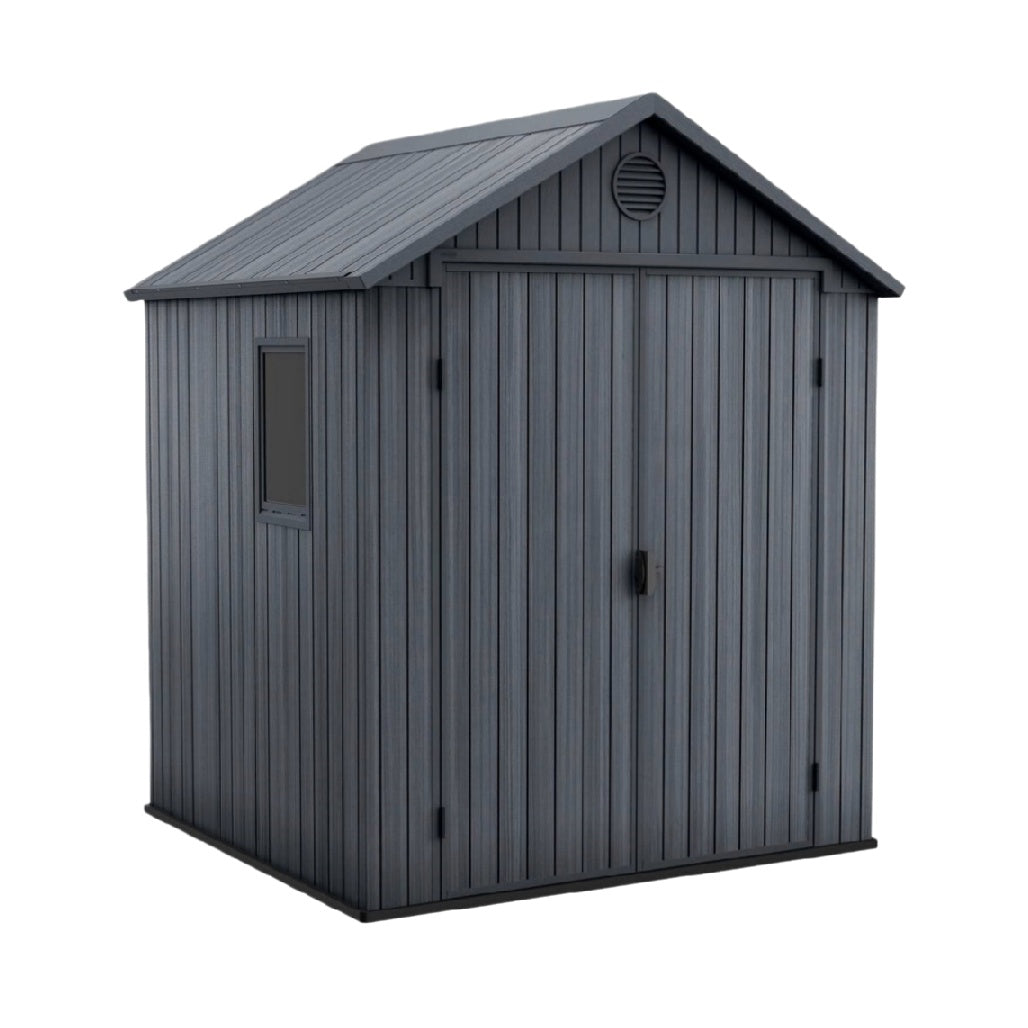 Abri de jardin en résine pour extérieur - 150 x 120 x 180