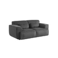Canapé en tissu pour salon - confort et détente - 180 x 90 x 80