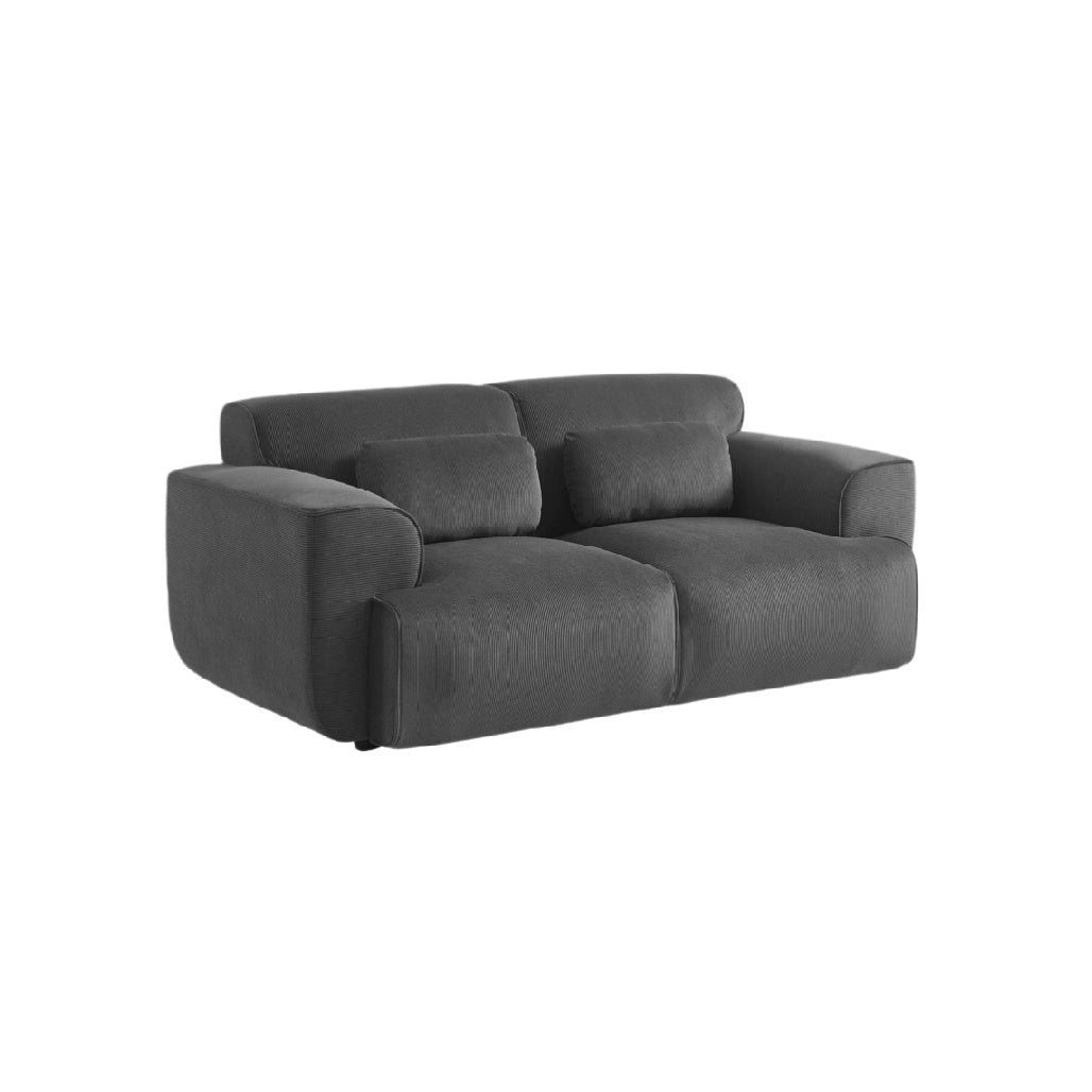Canapé en tissu pour salon - confort et détente - 180 x 90 x 80